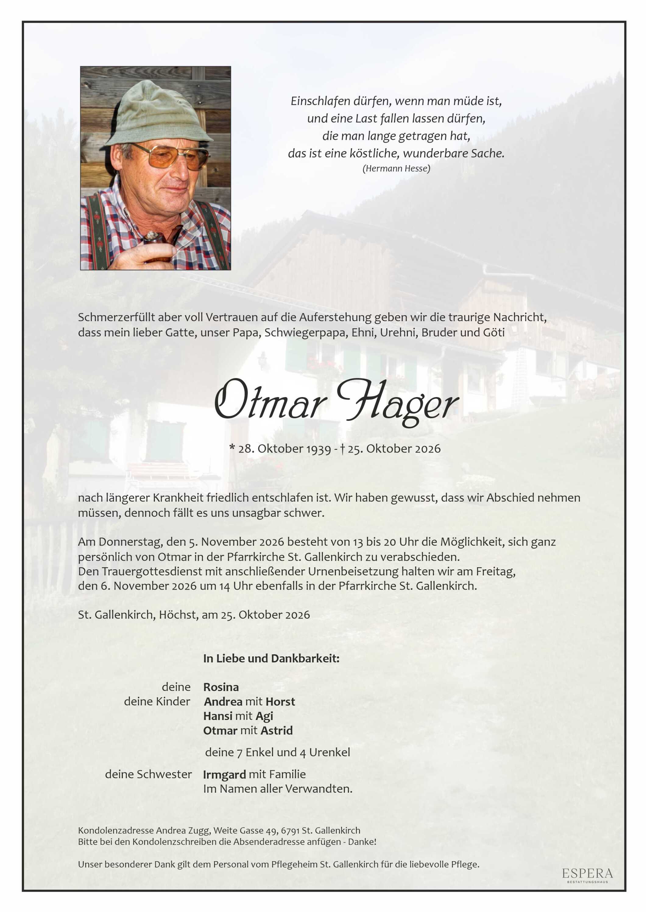 Otmar Hager
